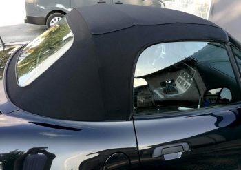 Remplacement de la capote de ce cabriolet Z3  par RC Sellerie RC Sellerie