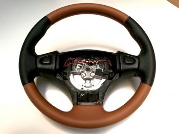 Rénovation volant cuir Austin Mini par RC Sellerie RC Sellerie