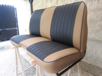 Rénovation banquette avant Peugeot 504 pick-up par RC Sellerie RC Sellerie