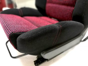 Rénovation siège tissu Peugeot 205 GTI Quartet par RC Sellerie RC Sellerie