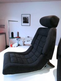 Rénovation sellerie en tissu sur Citroën SM par RC Sellerie RC Sellerie