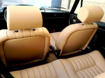 Réalisation Sellerie cuir sur 504 Cabriolet par RC Sellerie RC Sellerie