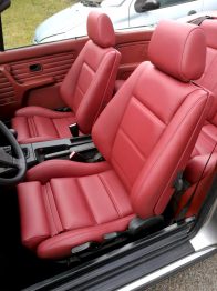 Sellerie cuir BMW 325 E30 après rénovation par RC Sellerie RC Sellerie