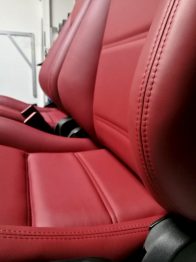 Sellerie cuir BMW 325 E30 après rénovation par RC Sellerie RC Sellerie