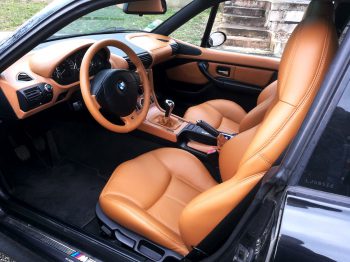Sellerie cuir BMW Z3 rénovée par RC Sellerie RC Sellerie