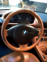 Volant BMW Z3 avant rénovation RC Sellerie