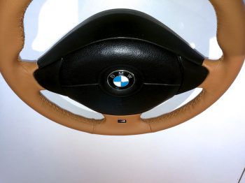 Volant gainé cuir BMW Z3 rénové par RC Sellerie RC Sellerie