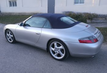 Remplacement capote Porsche 911 cabriolet type 996 par RC Sellerie RC Sellerie