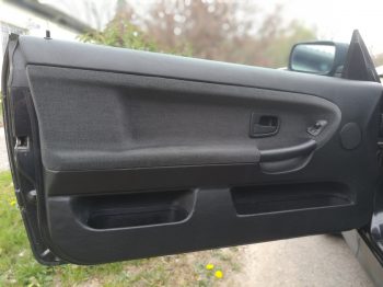 Remplacement tissu contre-porte E36 par RC Sellerie RC Sellerie