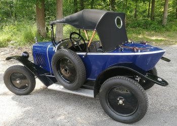 Création capote citroën 5hp par RC Sellerie RC Sellerie