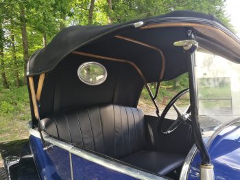 Création capote citroën 5hp par RC Sellerie RC Sellerie