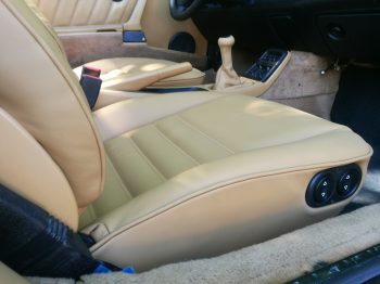 Rénovation siège en cuir Porsche 964 Targa par RC Sellerie RC Sellerie