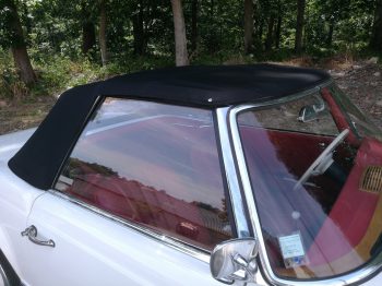Remplacement capote Mercedes 230 SL Pagode par RC Sellerie RC Sellerie