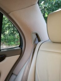 Remplacement tissu montants custodes Jaguar XJ 8 par RC Sellerie RC Sellerie