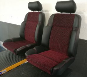 Rénovation siège cuir Quartet 205 GTI par RC Sellerie RC Sellerie