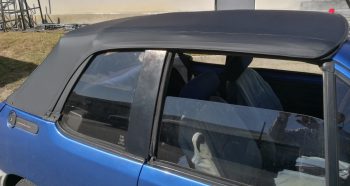 Renouvellement capote en vinyle 205 Cabriolet Junior par RC Sellerie RC Sellerie