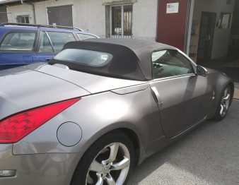 Nissan 350 Z remplacement capote par RC Sellerie RC Sellerie