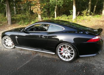 Rénovation du ciel de toit Alcantara Jaguar XKR par RC Sellerie RC Sellerie