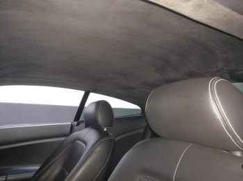 Rénovation du ciel de toit Alcantara Jaguar XKR par RC Sellerie RC Sellerie