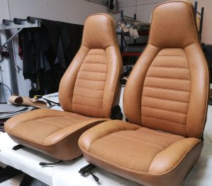Rénovation siège Porsche 2.7 RS par RC Sellerie RC Sellerie