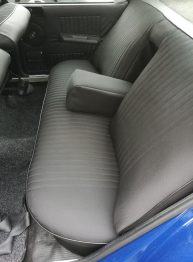 Rénovation sièges et banquette arrière Renault 12 TL par RC Sellerie RC Sellerie