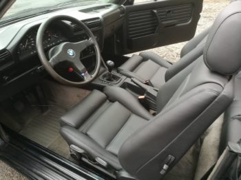 Rénovation sellerie en cuir complète BMW E30 par RC Sellerie RC Sellerie