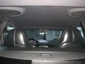 Remplacement du tissu de ciel de toit avec HP intégrés sur Coupé BMW Z3 3.0 par RC Sellerie RC Sellerie