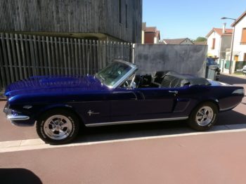 Couvre capote Ford Mustang Cabriolet réalisé par RC Sellerie RC Sellerie