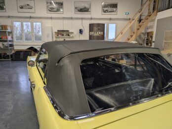 Remplacement capote en vinyle sur Ford Mustang par RC Sellerie RC Sellerie