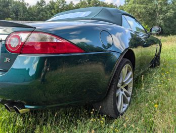 Remplacement de la capote en Alpaga sur Jaguar XKR Cabriolet par RC Sellerie RC Sellerie