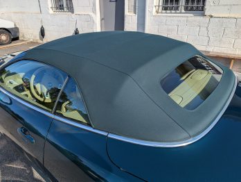 Remplacement de la capote en Alpaga sur Jaguar XKR Cabriolet par RC Sellerie RC Sellerie