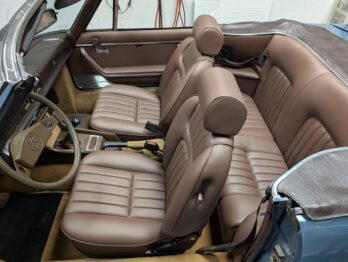 Remplacement d'une sellerie cuir sur 504 Cabriolet V6 par RC Sellerie RC Sellerie