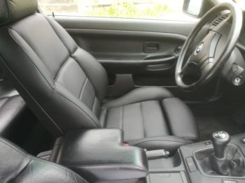 Rénovation siège conducteur et remplacement du cuir Dakota BMW E36 par RC Sellerie RC Sellerie