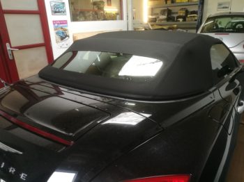 Remplacement de la capote en Alpaga sur Chrysler Crossfire par RC Sellerie RC Sellerie