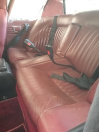 Banquette AR Jensen Interceptor II avant travaux de rénovation par RC Sellerie RC Sellerie