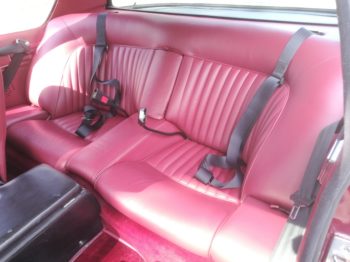 Interieur cuir rénové sur Jensen Interceptor II par RC Sellerie RC Sellerie