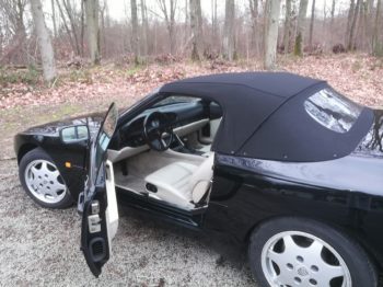 Remplacement capote Alpaga sur Porsche 944 par RC Sellerie RC Sellerie