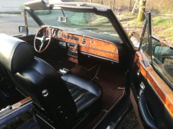 Rénovation de la sellerie cuir Rolls Corniche par RC Sellerie RC Sellerie