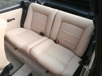 Réalisation sellerie 100% cuir Golf cabriolet Karmann - RC Sellerie RC Sellerie