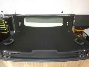 Changement du ciel de toit  en Alcantara sur Cabriolet E46 par RC Sellerie RC Sellerie