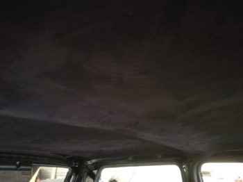 Ciel de toit Fiat Panda en alcantara par RC Sellerie RC Sellerie