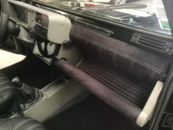 Hamac de planche de bord Fiat Panda en alcantara par RC Sellerie RC Sellerie