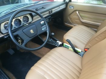 Rénovation de la sellerie cuir d'une 504 Ti par RC Sellerie RC Sellerie