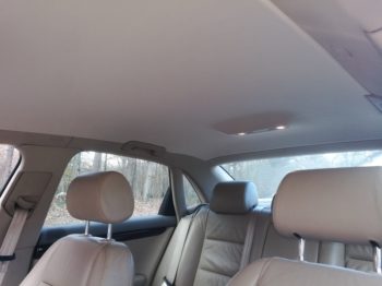 Audi A4 V6 TDI : Remplacement du ciel de toit par RC Sellerie RC Sellerie