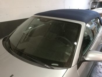 Saab 93 Cabriolet - remplacement de la capote - RC Sellerie RC Sellerie