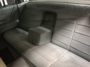 Etat de la banquette arrière avant travaux RC Sellerie