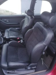 Remplacement de l'Alcantara d'un siège conducteur pour une 306 Le Mans par l'Atelier RC Sellerie RC Sellerie