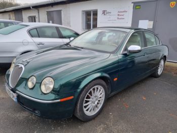 Remplacement du cuir du siège conducteur pour une Jaguar S Type par l'Atelier RC Sellerie RC Sellerie