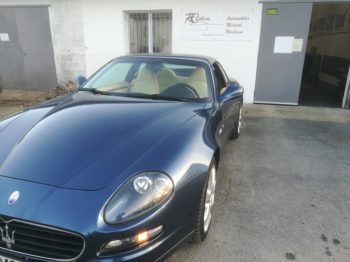 Rénovation d'un Coupé Maserati GT 4200 par l'Atelier RC Sellerie RC Sellerie