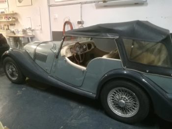 Rénovation d'une Morgan 1973 par l'Atelier RC Sellerie RC Sellerie